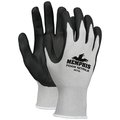 Mcr Safety MCR 127-9673XL Foam Nitrile Dipped Palm Glove; Gray & Black - Extra Large 127-9673XL